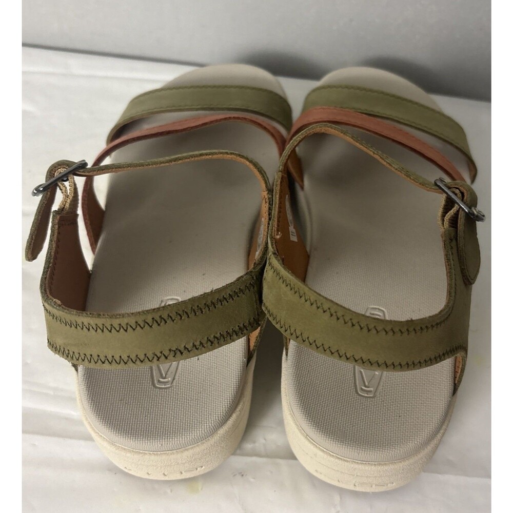 KEEN Ellecity Backstrap Open Toe Adjustable Comfortable Platform Wedge Sandal 8 - Picture 4 of 10